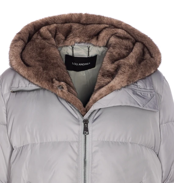 LOU ANDREA Giacconi Grigio