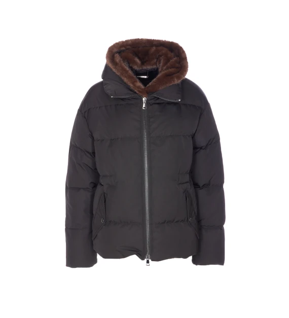 REVERSIBLE DOWN JACKET