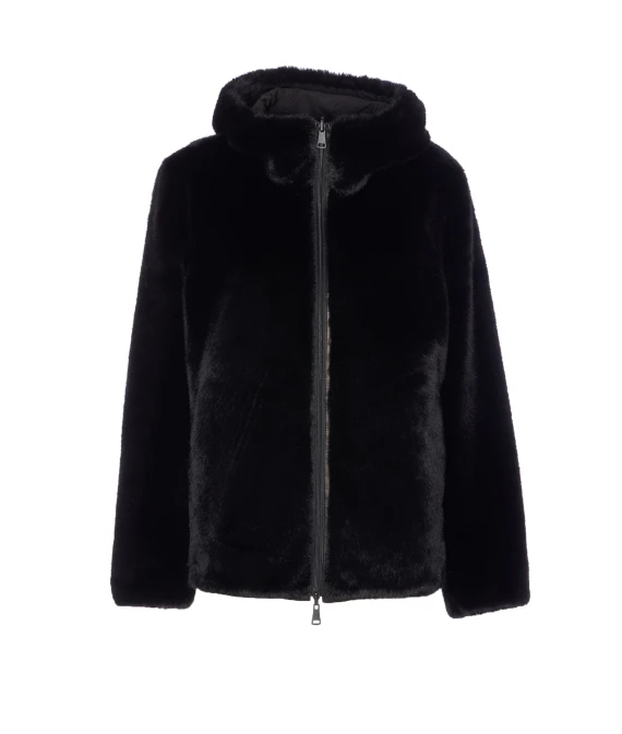 LOU ANDREA Jackets Black