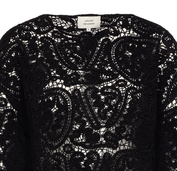 LOULOU DE SAISON Maglie Nero