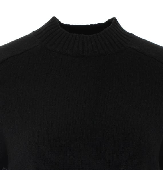 Black Ruth Knitted T-Shirt