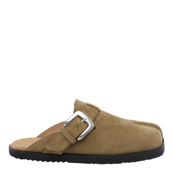 Beige Tabi Mules Sandals Maison Margiela