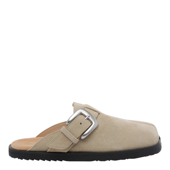 Beige Tabi Daily Mules Sandals