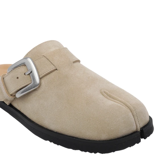 Beige Tabi Daily Mules Sandals