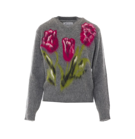 Grey Sweater Maison Margiela