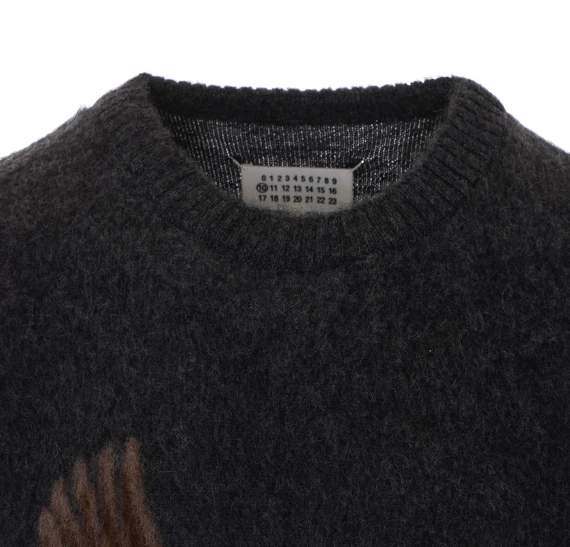 Dark Grey Sweater Maison Margiela