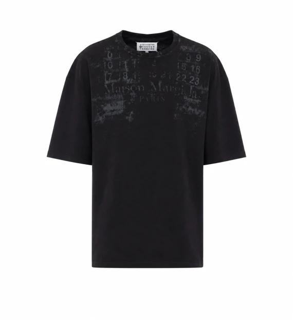 Black T-Shirt Maison Margiela