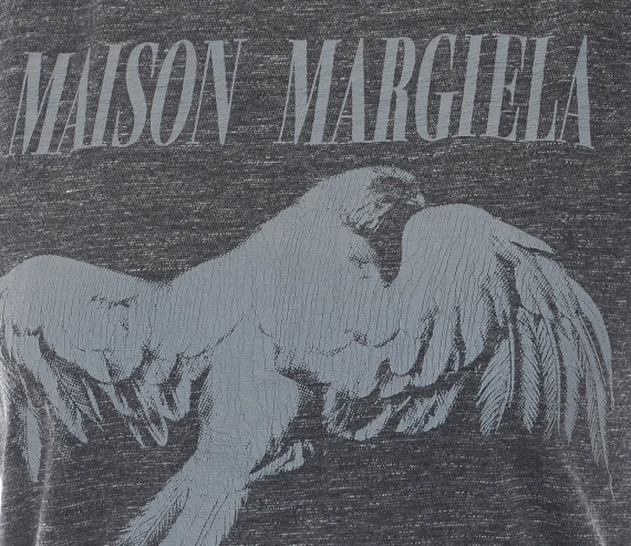 Dark grey cotton T-shirt Maison Margiela