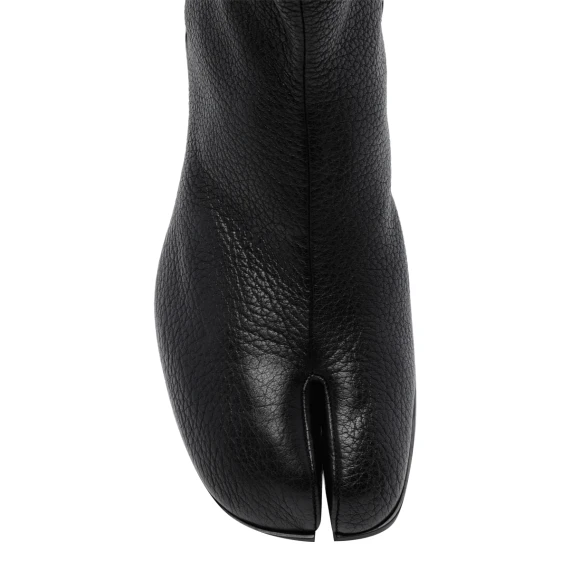 Black Tabi leather ankle boots Maison Margiela