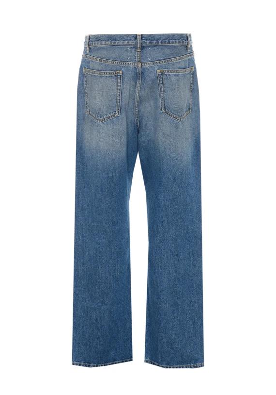 Blue jeans with contrast inserts Maison Margiela