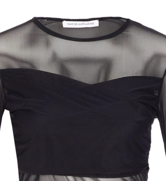 MAR DE MARGARITAS Top Black