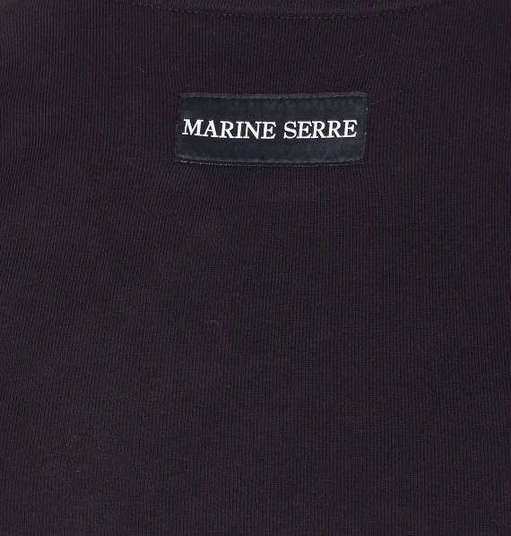 MARINE SERRE T-shirt e Polo Nero