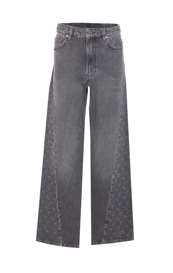 MARINE SERRE Jeans Grigio