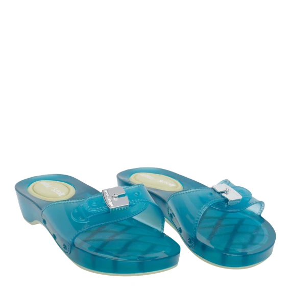 Pescura blue rubber slides MELISSA X SCHOLL