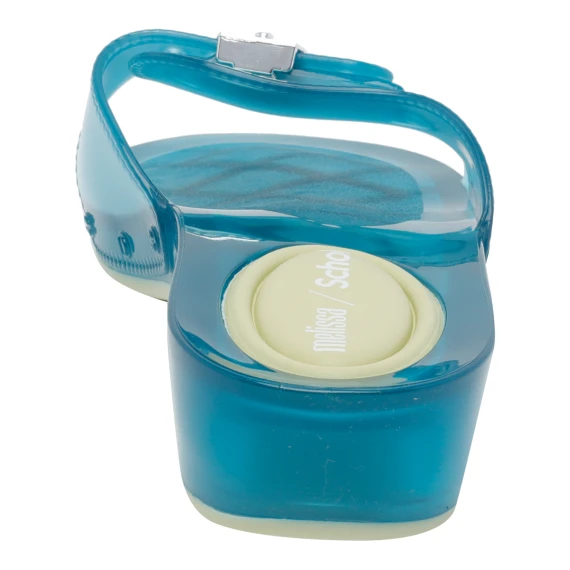 Pescura blue rubber slides MELISSA X SCHOLL