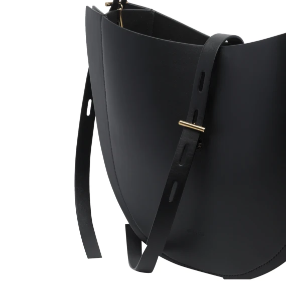 Black Lizzie Crossbody Bag