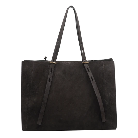 Brown Leather Paula Tote Bag