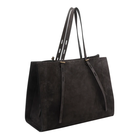 Brown Leather Paula Tote Bag