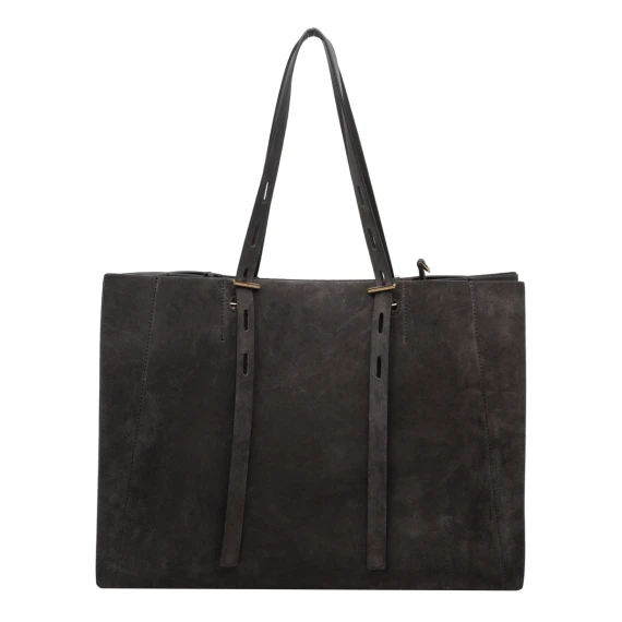 Brown Leather Paula Tote Bag