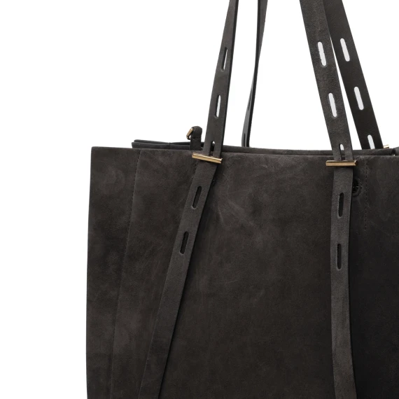 Brown Leather Paula Tote Bag