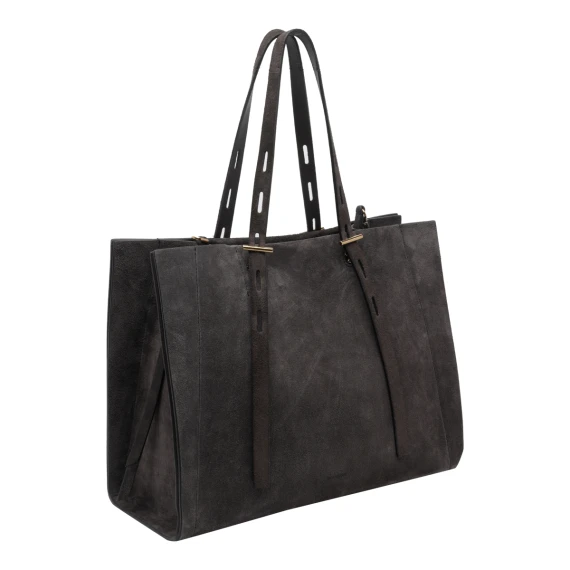 Moro Suede Paulette Tote Bag