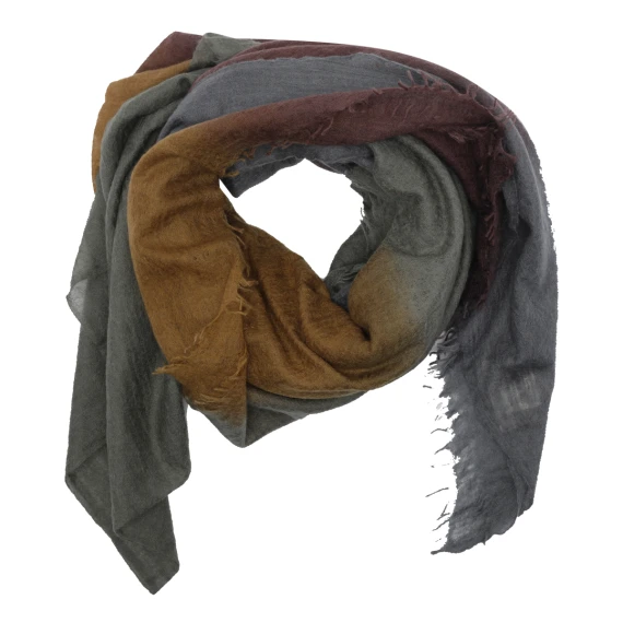 Souffle Semi Felted Degradee Scarf MIRROR IN THE SKY