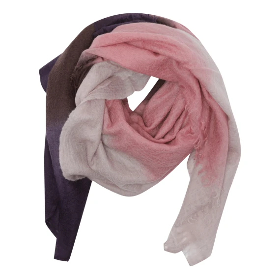 Souffle Semi Felted Degradee Scarf MIRROR IN THE SKY