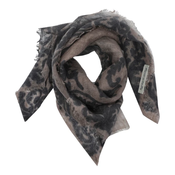 Souffle Square Print Scarf MIRROR IN THE SKY