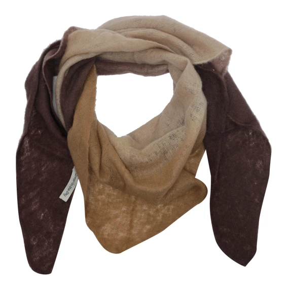 Bandana Open Knitted Degradee Scarf