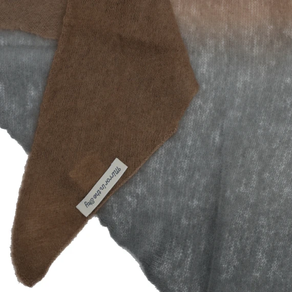 Bandana Open Knitted Degradee Scarf
