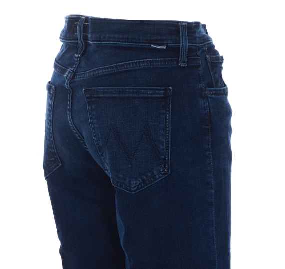 Jeans Mid Rise Rambler blu MOTHER