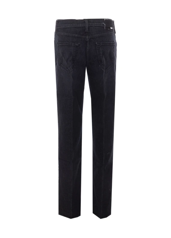 Jeans neri a vita media MOTHER