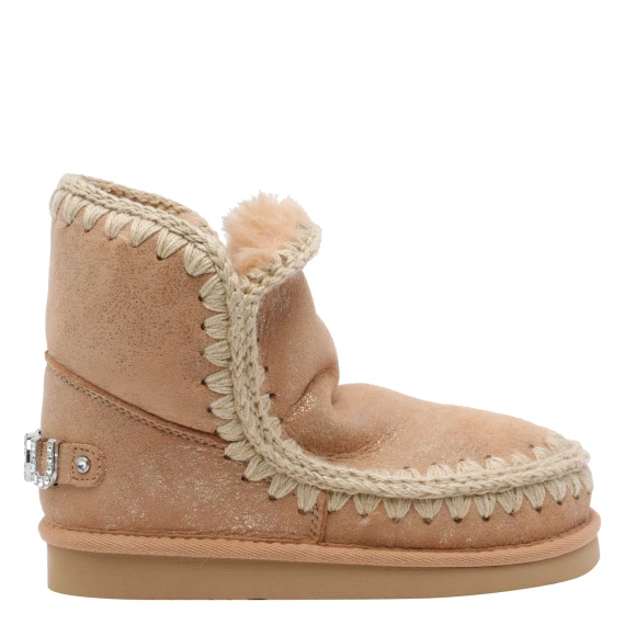 ESKIMO RHINESTONES LOGO BOOTIES
