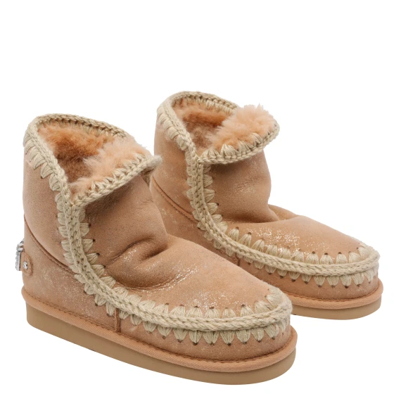 ESKIMO RHINESTONES LOGO BOOTIES