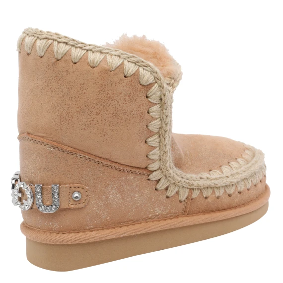 ESKIMO RHINESTONES LOGO BOOTIES