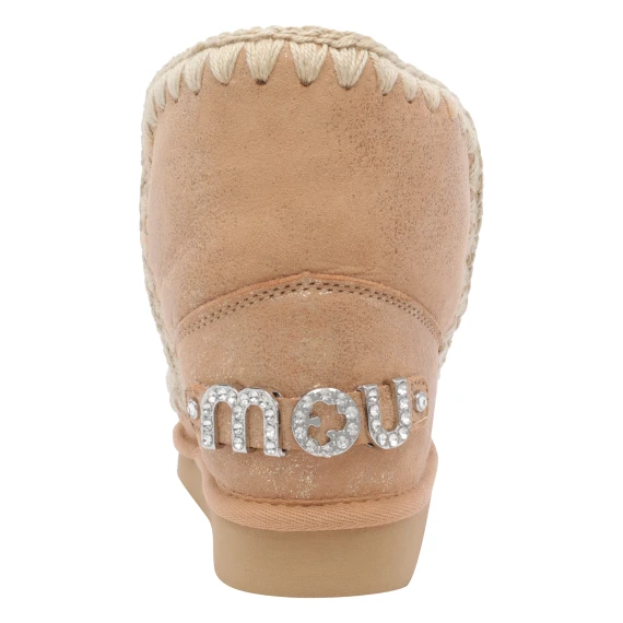 ESKIMO RHINESTONES LOGO BOOTIES