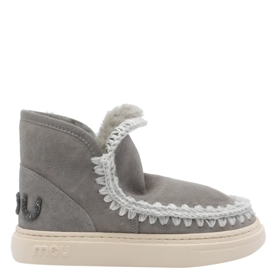 ESKIMO BOLD GLITTER LOGO SNEAKERS