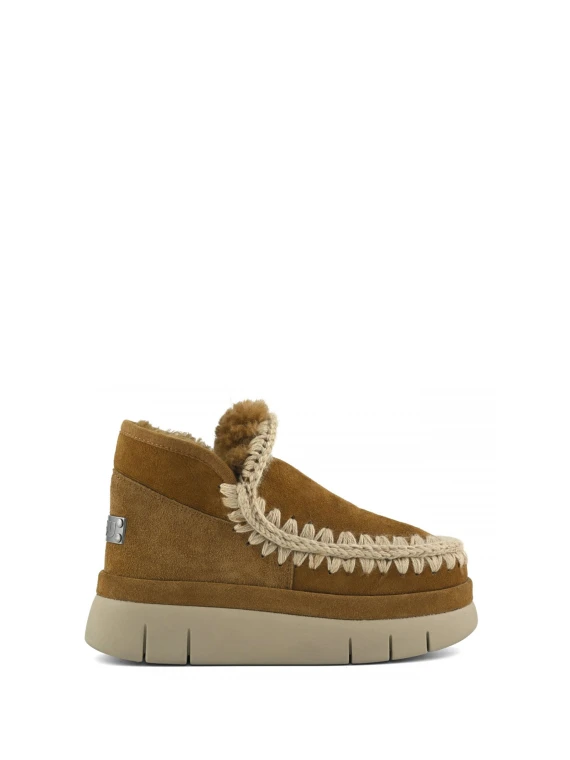 Stivaletto con guardolo Bounce in pelle scamosciata