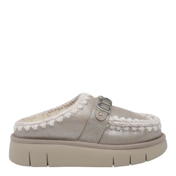 Stone Metallic Bounce Clog