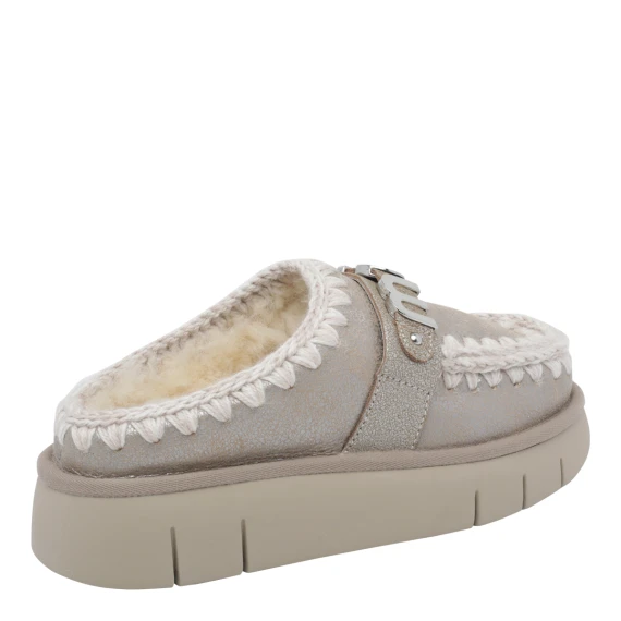 Stone Metallic Bounce Clog