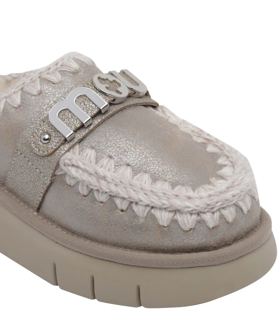 Stone Metallic Bounce Clog