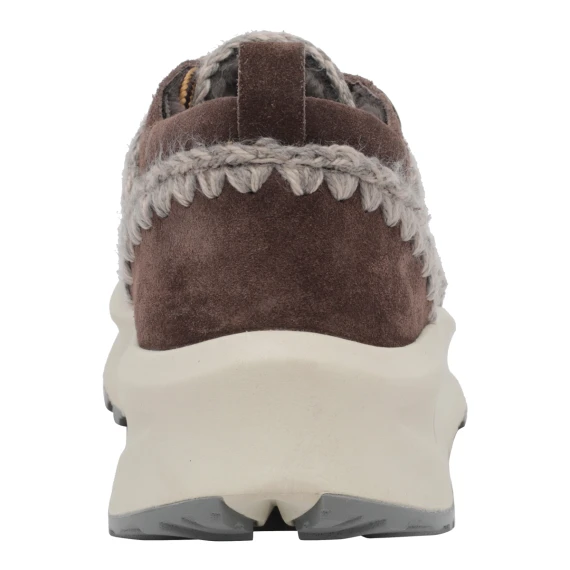 Brown Speed Eskimo Lace Up Sneakers