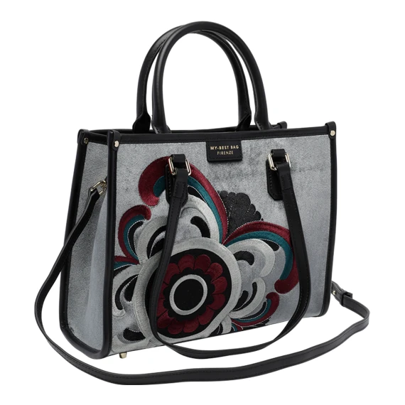 Mandala Azure Atena Tote Bag MY BEST BAG FIRENZE