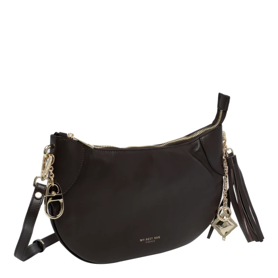 Dark brown Cathy Scilla shoulder bag MY BEST BAG FIRENZE
