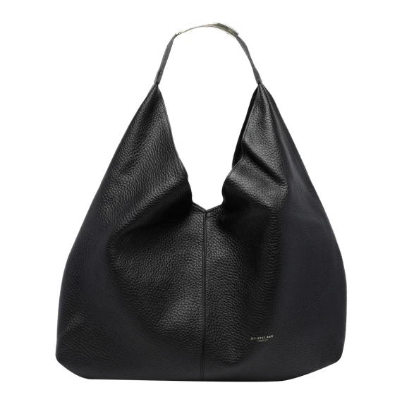Borsa a spalla nera Ellisse Macro Dollar MY BEST BAG FIRENZE
