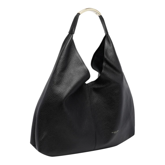 Black Ellisse Macro Dollar shoulder bag MY BEST BAG FIRENZE