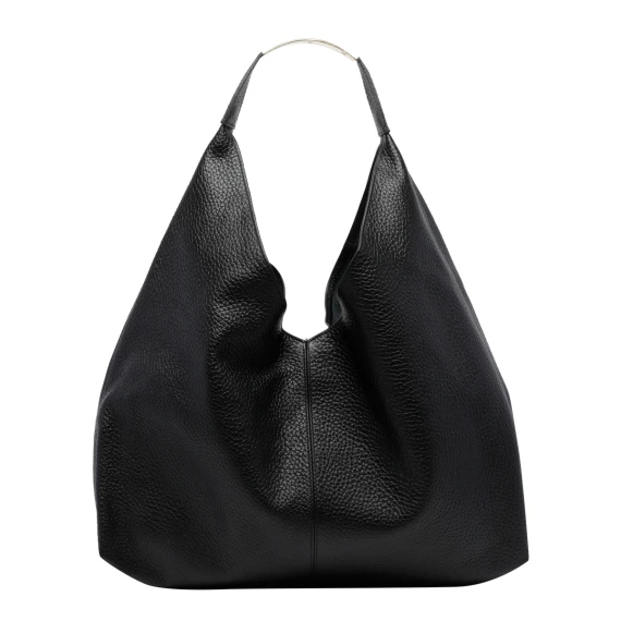 Black Ellisse Macro Dollar shoulder bag MY BEST BAG FIRENZE