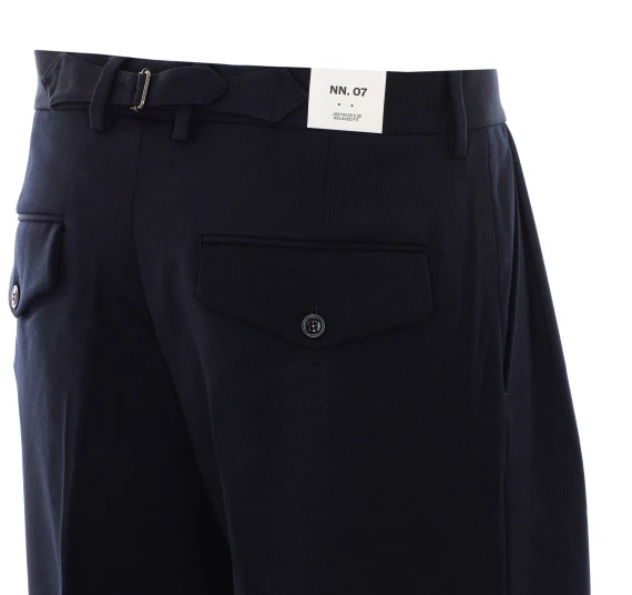 Pantaloni lunghi blu scuro NN.07