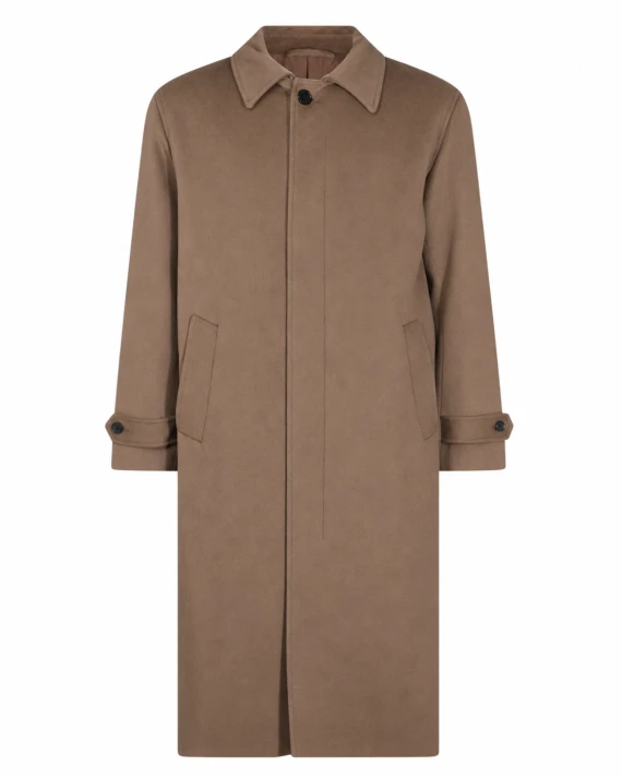Cappotto Gibson marrone in lana e cashmere