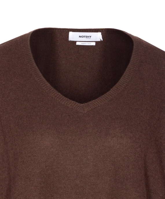 NOT SHY Maglie Marrone